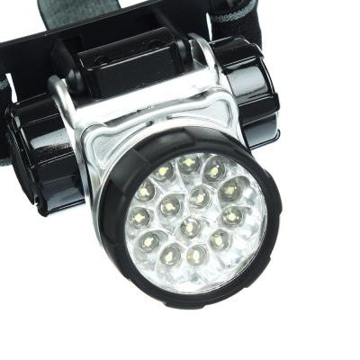 ЧИНГИСХАН Фонарь налобный 14 ярк. LED, 3xAAA, 6х4,2 см