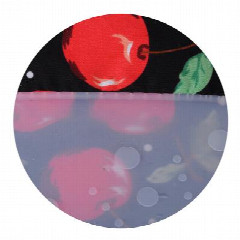 Варежка-прихватка 27см, силикон, полиэстер, 2 дизайна