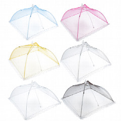 Чехол-зонтик для пищи, 30х30см, полиэстер, 4 цвета 39х8х2,5