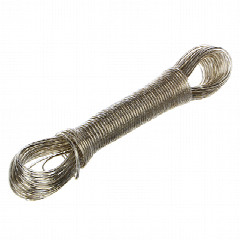 Шнур с металлической жилой 15м, 0,2см