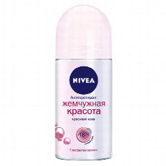 Део-дезодорант роликовый NIVEA «Жемчужная красота», 50 мл