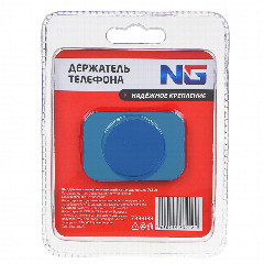 NG Держатель телефона магнитный на панель, металл, 7х2см