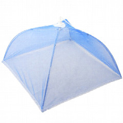 Чехол-зонтик для пищи, 40х40см, полиэстер, 4 цвета 49х8х2,5