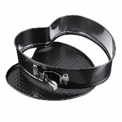 VETTA Набор форм разъемных для выпечки 3шт, с а/п покрытием, угл.сталь (квадратная, круглая, сердце)