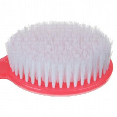 Щетка для тела с искусств. щетиной на пластиковой ручке, 38см