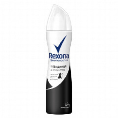 Дезодорант спрей Rexona «Невидимая на черном и белом», 150 мл