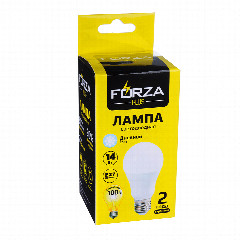 FORZA Лампа светодиодная A60 14W, E27, 1250lm 4000К