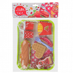 ИГРОЛЕНД Набор игровой "Кафе", 5-9пр., ABS, 19, 5х26х5см, 3 дизайна