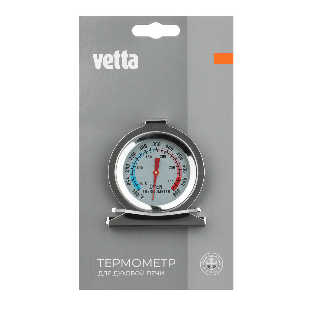 VETTA Термометр для духовой печи, нерж.сталь, KU-001