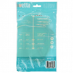 VETTA Перчатки резиновые ПРЕМИУМ, S