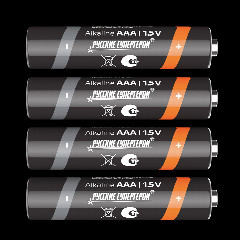Батарейка AAA BY (LR03) 1шт в отрывном блистере, щелочная 1.5В, цена за 1шт