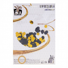 FNtastic Шар воздушный, 18" с наполнителем конфетти и декором, 3 цвета