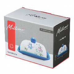 MILLIMI Гарден Масленка 17х12,5х8,3см, керамика