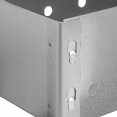 Мангал сборный 40x25x40 см, сталь 0,5 мм, "Эконом"