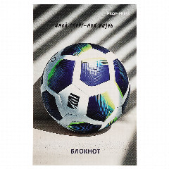 Блокнот А7, 48л, офсет, обложка картон, склейка, в ассортименте