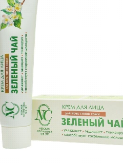 Крем для лица «Невская Косметика Зелёный чай»