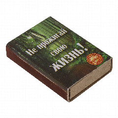 Спички бытовые, тм Борисовдрев, блок 10 коробков 7,5х6,5х5,1см, осина, картон, в ассортименте
