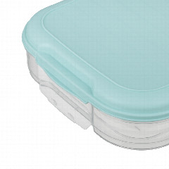 Контейнер для хранения и заморозки продуктов, пластик, 30x21x5,5см
