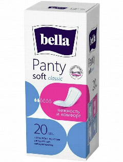 Белла ежедн прокладки PANTY Софт 20 шт Classic 1/30