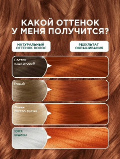 Колор Нечрлз краска для волос №7.40 Пленительный Медный *2/12