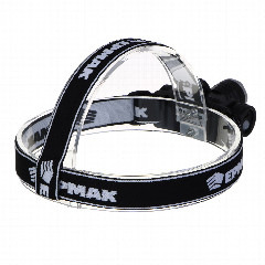 Фонарь налобный тм ЕРМАК, CREE XPE LED, 4 режима, 1200мАч, 8,3х3,8х7,3см, USB кабель, пластик