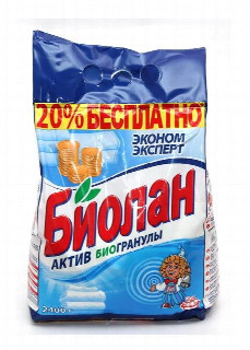 БИОЛАН ручной 2,4кг Эконом Эксперт.мяг.уп.смс 1/4