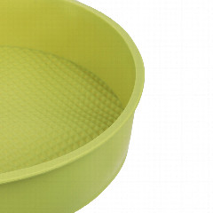 VETTA Форма силиконовая 25x6см, круглая на мет. подставке, 3 цвета, HS-305