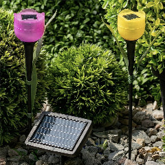 INBLOOM Фонарь на солн батарее 30х4.8см, 1LED, белый, 1.2V 40mAh Ni-MH, пластик