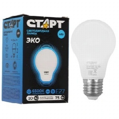 Лампочка Старт LEDGLSE27 10W 65 WS