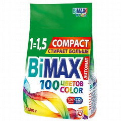 Стиральный порошок Bimax «Color», 1,5 кг
