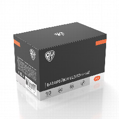 Батарейки AA BY (LR06) 4шт в блистере, щелочные 1.5V, высокой ёмкости
