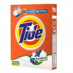Стиральный порошок для ручной стирки Tide «Альпийская свежесть», 400 г