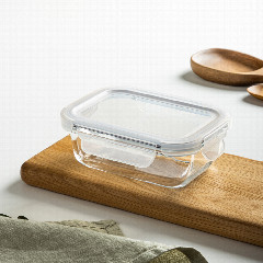 VETTA Контейнер для продуктов на защелках 370мл, жаропрочное стекло