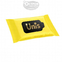 Салфетки влажные ТМ Unis антибактериальные Perfume Yellow 15шт. 1/36