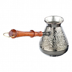 Турка для кофе 400мл, медная, 2 дизайна