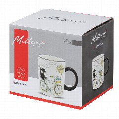 MILLIMI Котейка Кружка, 300мл, керамика