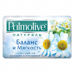 Мыло Palmolive «Баланс и Мягкость, с экстрактом ромашки и витамином Е», 90 г