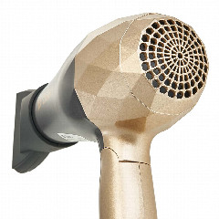 Фен DELTA DL-0909 коричневый с золотым