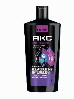 Гель для душа и шампунь AXE «Сила технологий» 610 мл