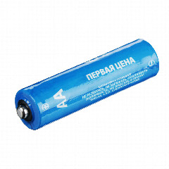 Батарейки Первая цена 4 шт "Super heavy duty" солевые, тип АА (R6), плёнка