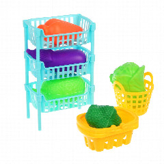 ИГРОЛЕНД Набор игровой "Кухня с продуктами", PP, ABS