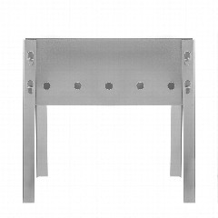 Мангал сборный 40x25x40 см, сталь 0,5 мм, "Эконом"
