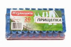 Прищепка Хозяюшка 20шт 1/25