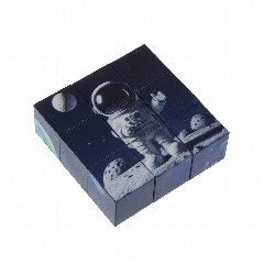 Кубик - головоломка магнитный, 9,3х2,8х17см, ABS, микс