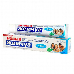 Зубная паста Новый Жемчуг «Фтор», 100 мл