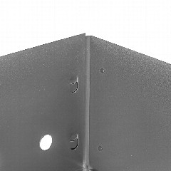 Мангал сборный 40x25x40 см, сталь 0,5 мм, "Эконом"