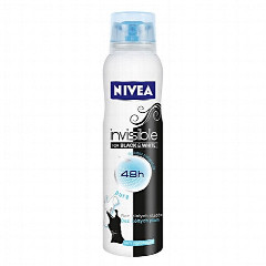 Дезодорант спрей Nivea «Невидимая защита для черного и белого, Clear», 150 мл