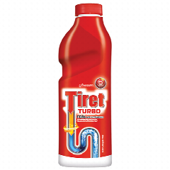 ТИРЕТ гель 1л.ТУРБО для чистки труб *2/12