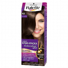 Краска для волос Palette «Каштановый, интенсивный цвет, улучшенный кератин-комплекс, оттенок №3», 1 шт