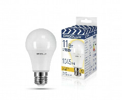 Лампочка ERGOLUX (14458) LED-A60-11W-E27-3K